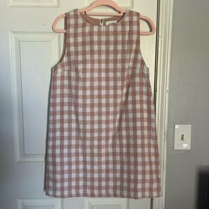 Aura by Red Dress plaid shift dress